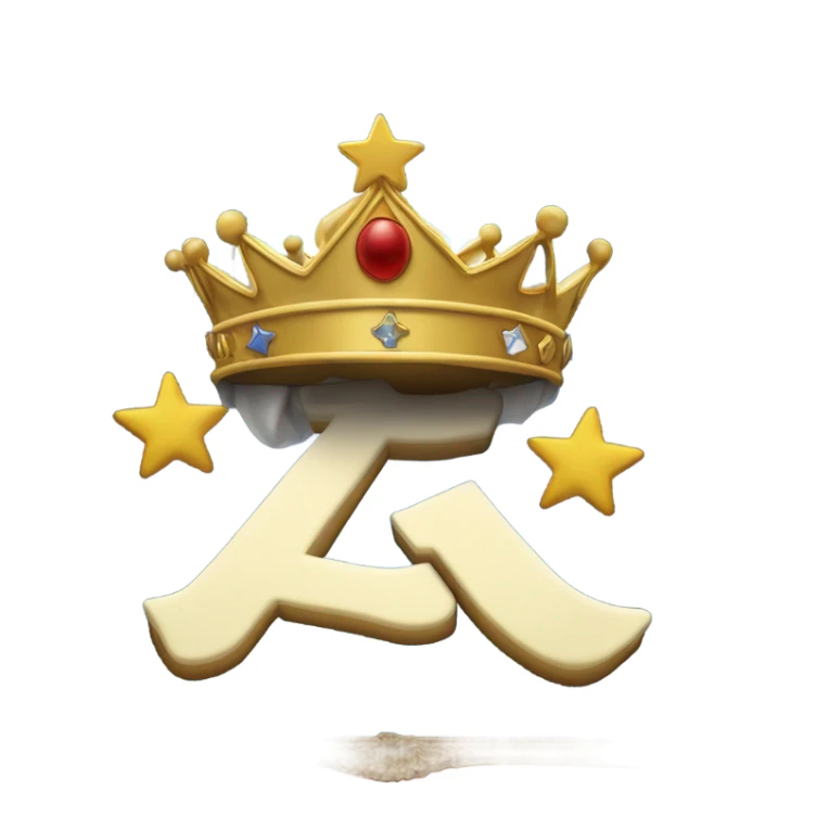The Letters “J.D.M” with a crown and shooting star sticker