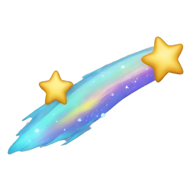 shooting star  sticker