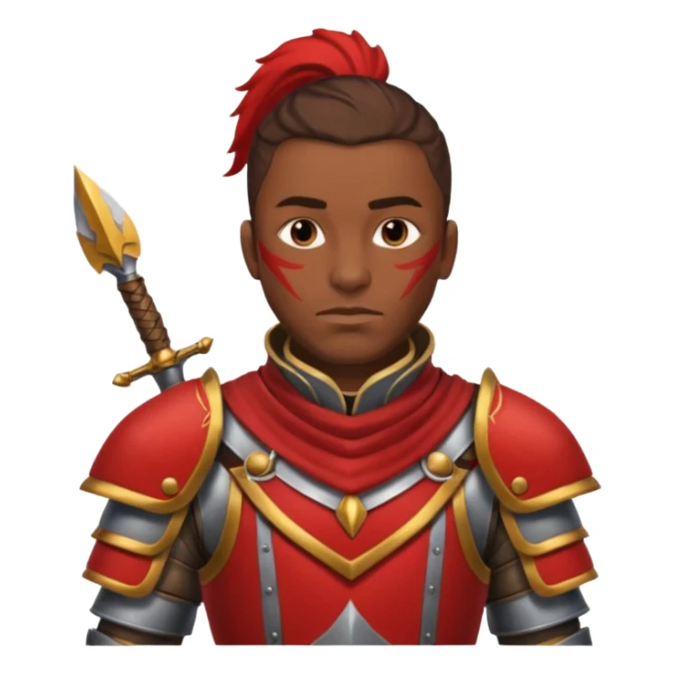 ESO male redguard warrior sticker