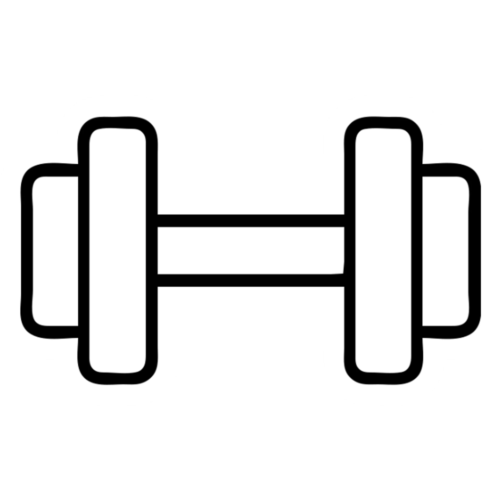gym icon sticker