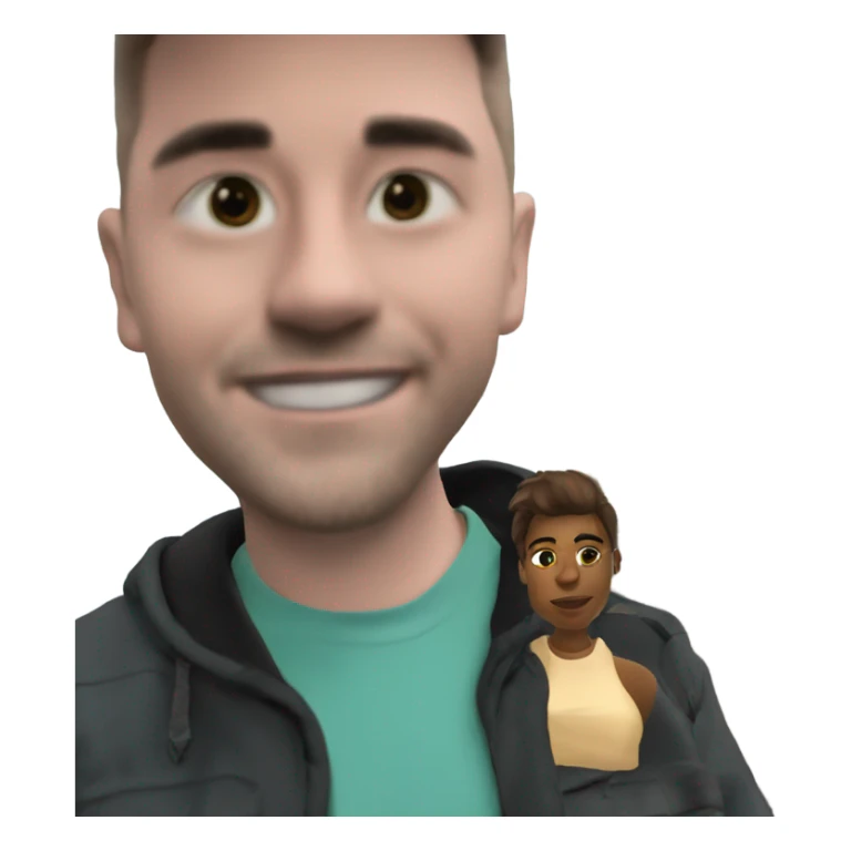 Me stood in front of the Statue of Liberty  sticker