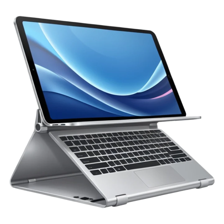 Foldable phone halfway open.Folded paper map with creases.
Foldable laptop or tablet hybrid.






















 sticker