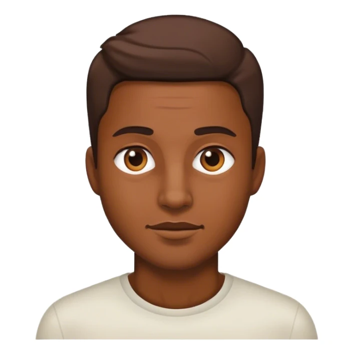 realistic portrait of a man sticker