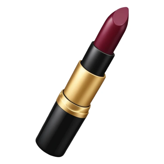 black and gold lipstick, wine luxury lipstick sticker