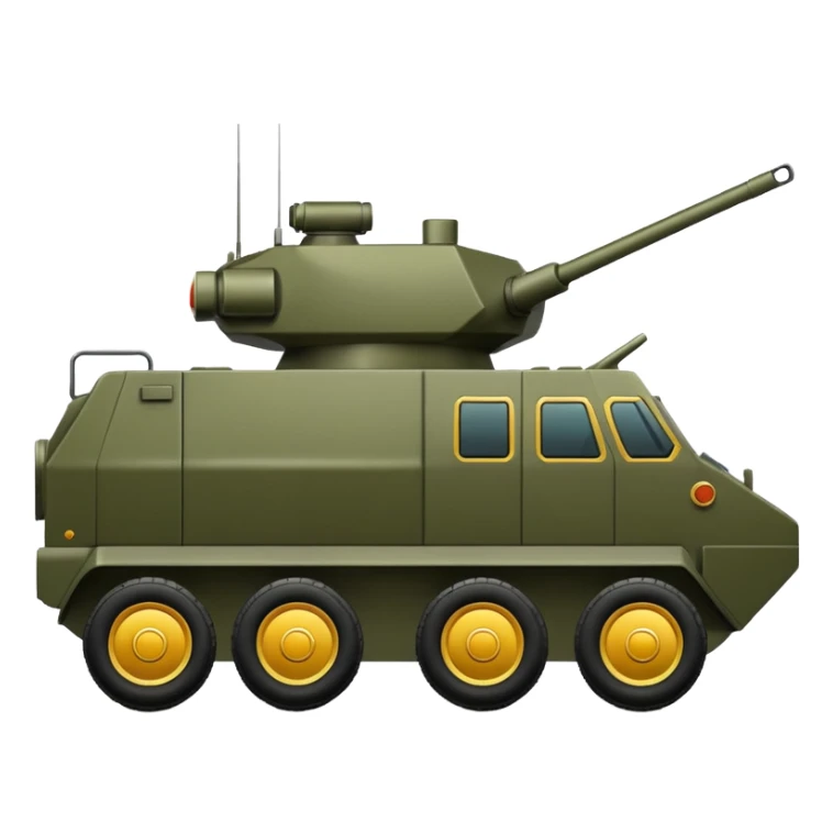 generate an ultra realistic armored vehicle sticker