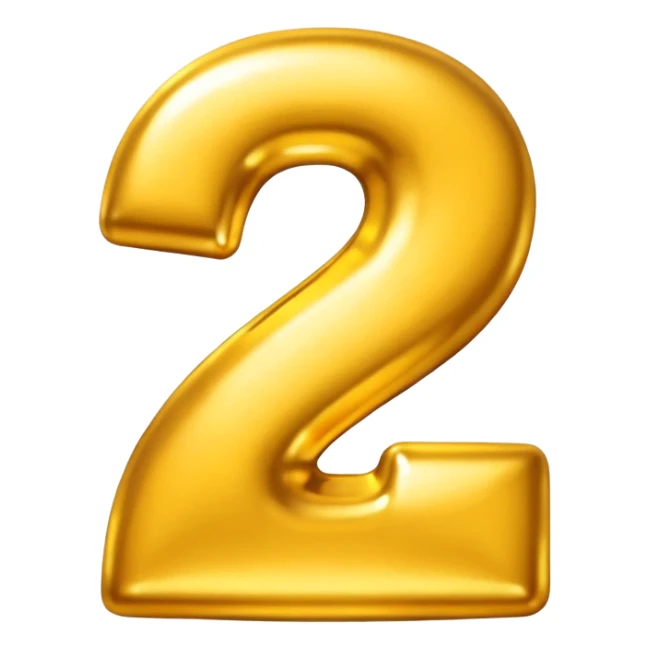 Create a shiny, lucky-themed emoji of the number 7 for a scratch card design — symbolizing winning and excitement. sticker