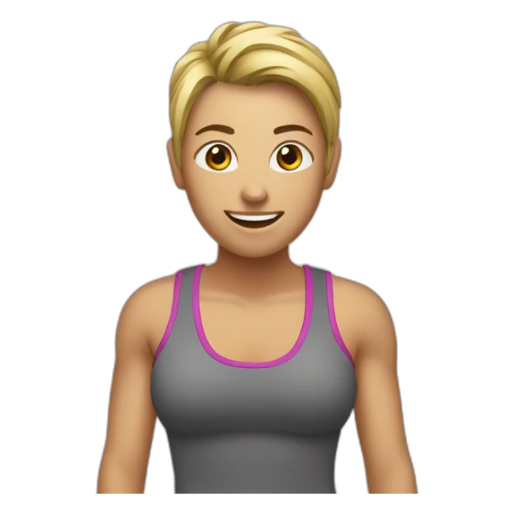 Fitness sticker