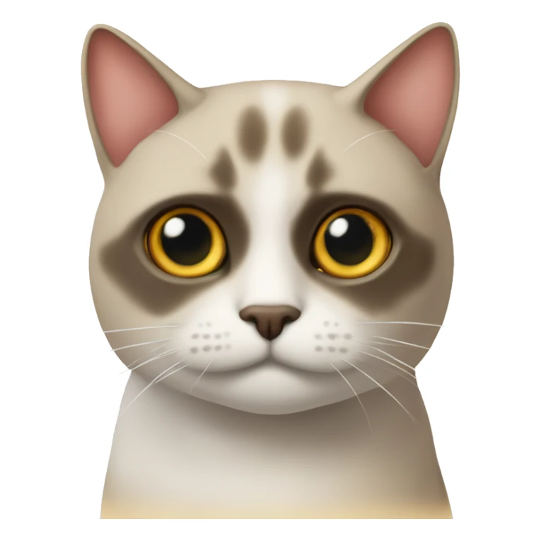 gato napolitano com olhos meigos  sticker