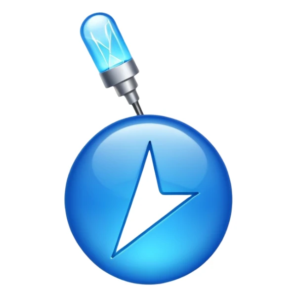 Creame la verificacion celeste chillante como un 100% como la de tiktok sticker