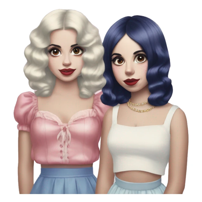 Lana del rey and Melanie Martinez  sticker