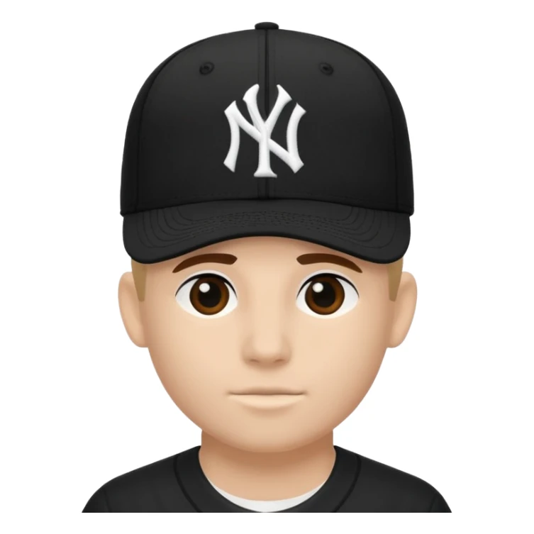 Cappellino New Era New York nero sticker