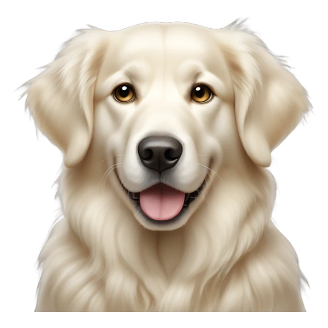 White golden retriever Dallas Cowboys sticker