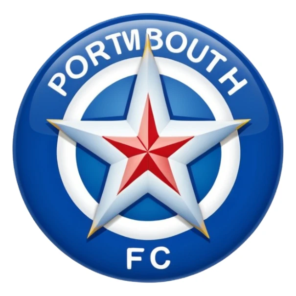 PORTSMOUTH FC BADGE sticker