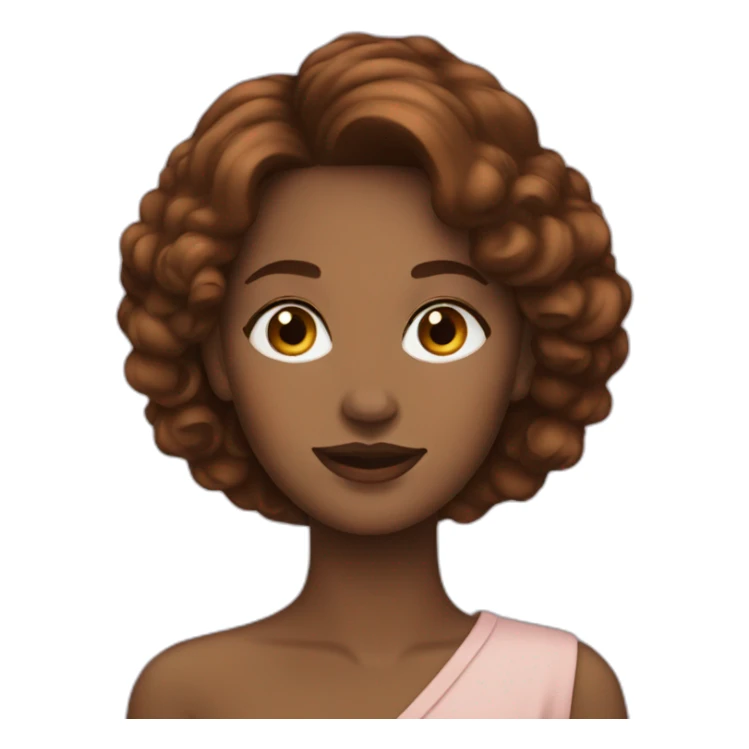 woman-sophisticated-brown-hair sticker