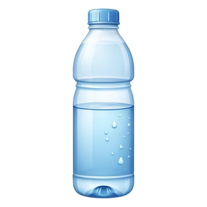 Bottle of water  sticker