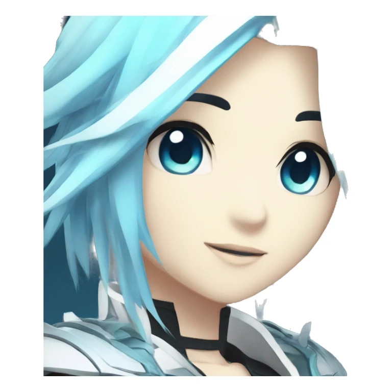 luciel (elsword, woman, color Blue) sticker