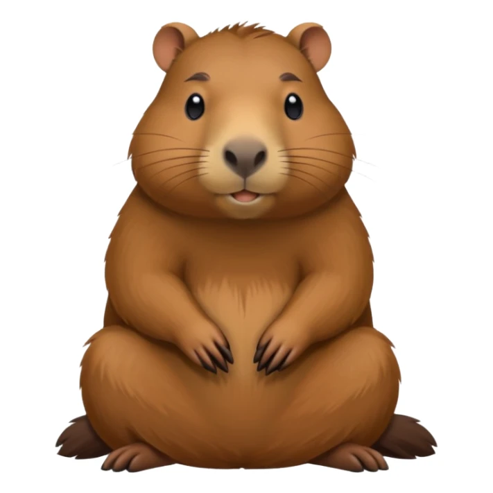 Capybara sticker
