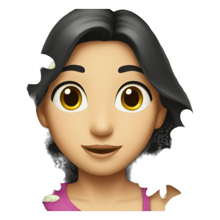 HD Apple Emoji of Jasmine's flowers  sticker
