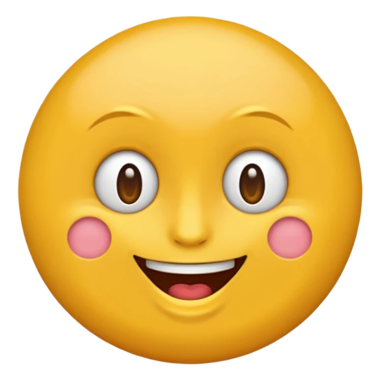 Un emoji idiot qui fait peur sticker