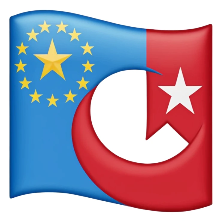 Iraqi Turkmen flag emoji  sticker