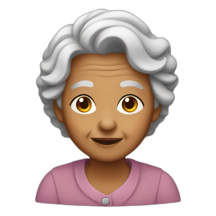old grandmother sticker