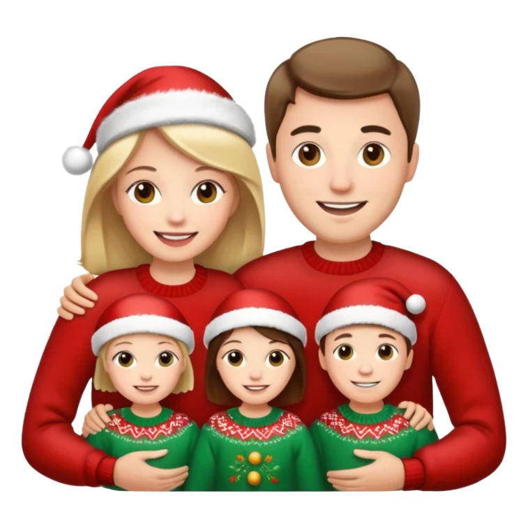Family Christmas  sticker