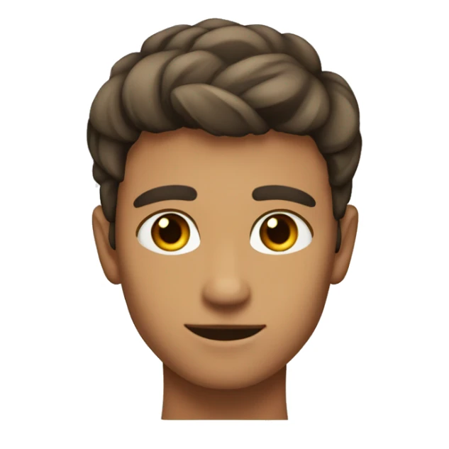Boy tanned Hazlehead eyes good jawline short har sticker