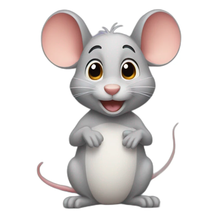 Little mouse looks like a disney character  sticker
