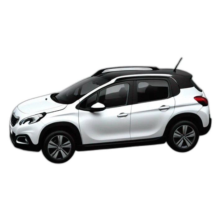 Peugeot 2008 2021 White sticker