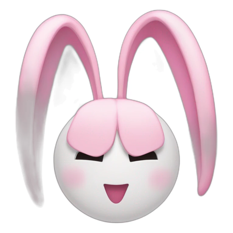 Heart shaped hairband,slender and droopy bunny ear,pink color sticker