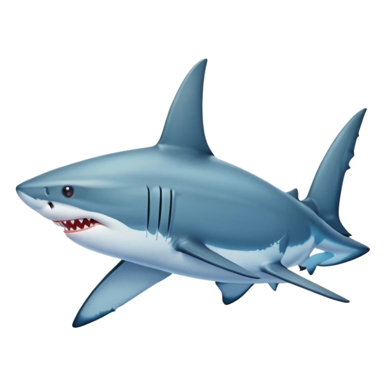 Tung tung tung sahur on a shark sticker