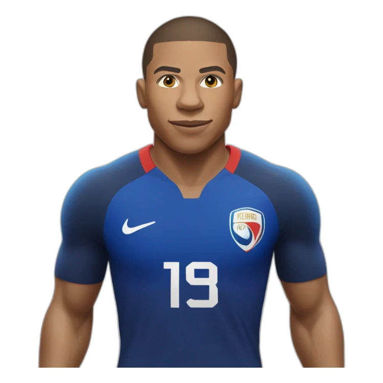 Kylian mbappe, france, world cup, buff sticker