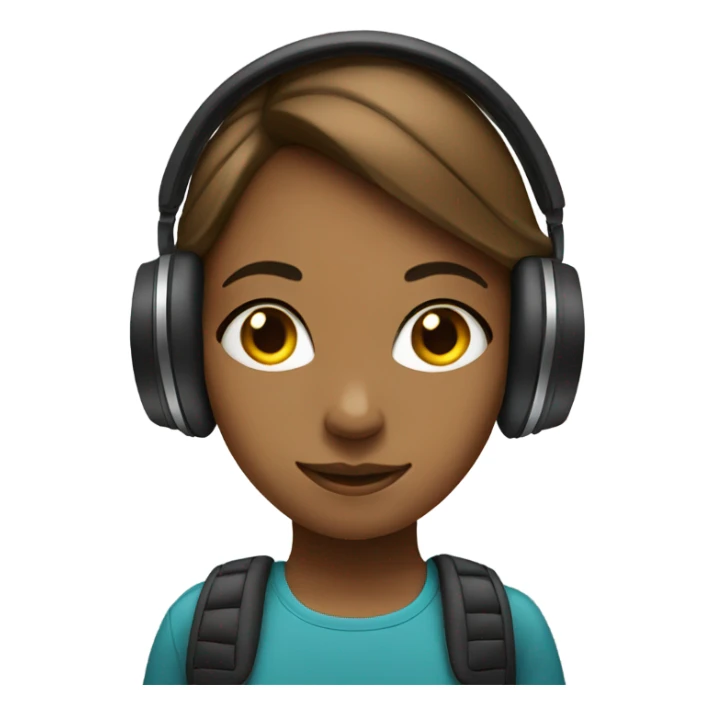 girl with a beat sticker