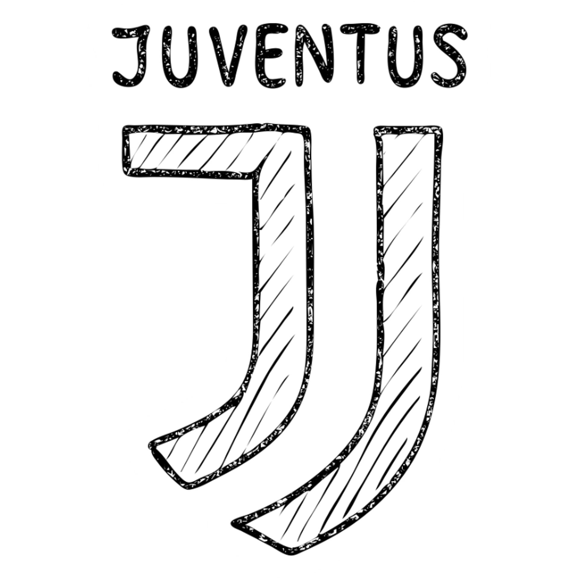 Juventus football club logo sticker
