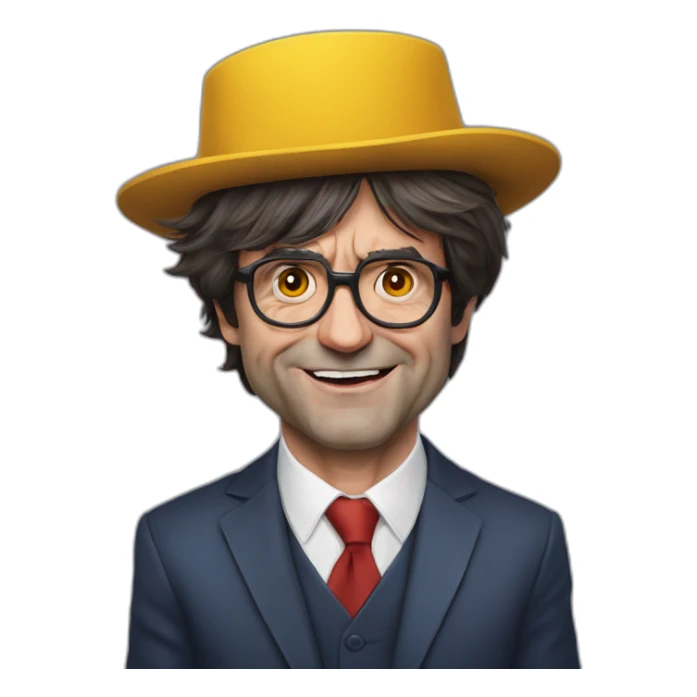 wolverine-carles-puigdemont-clown sticker