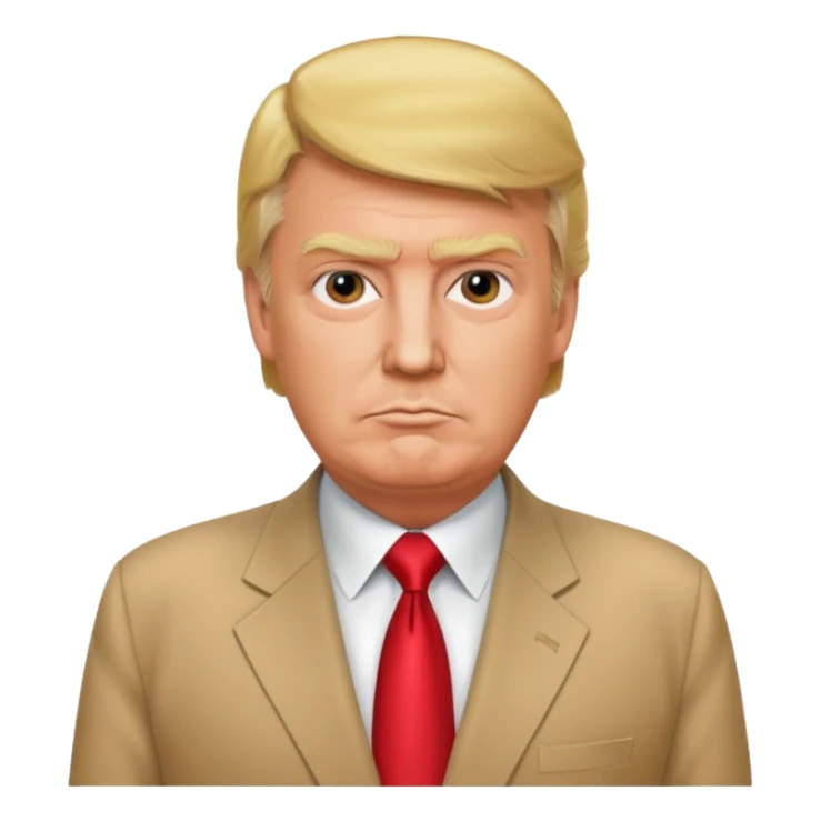 Donald Trump buscando ah Nicolás maduro sticker