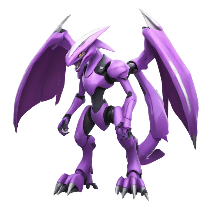  cool edgy Palkia-Genesect-Raptor full body sticker