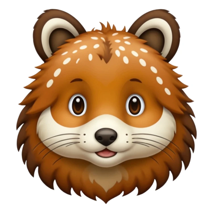 spoted animal sticker