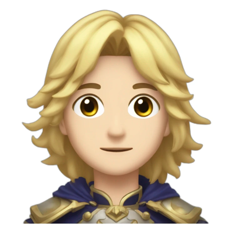 Wriothesley genshin impact sticker