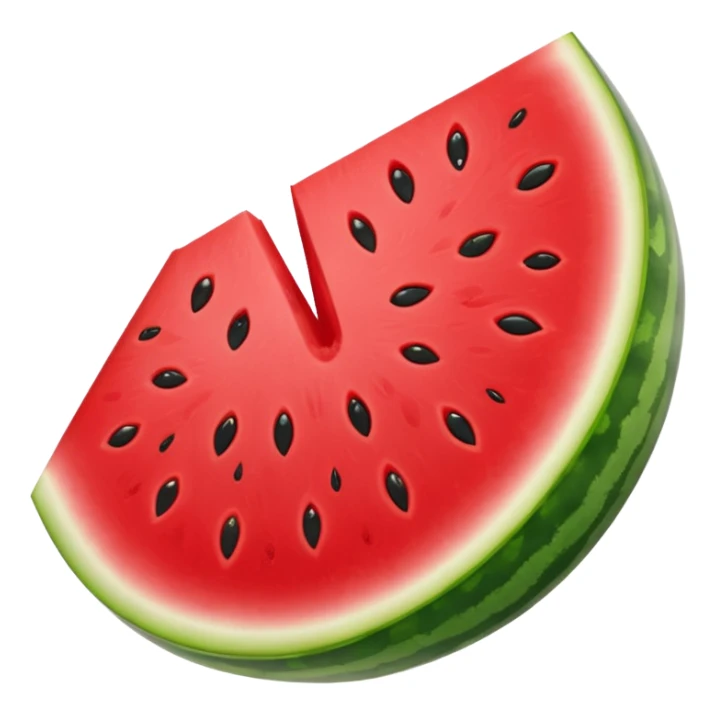 Watermelon slice sticker