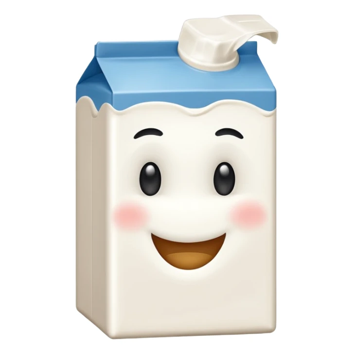 A milk gang cartton style character with ''AMILK'' sticker