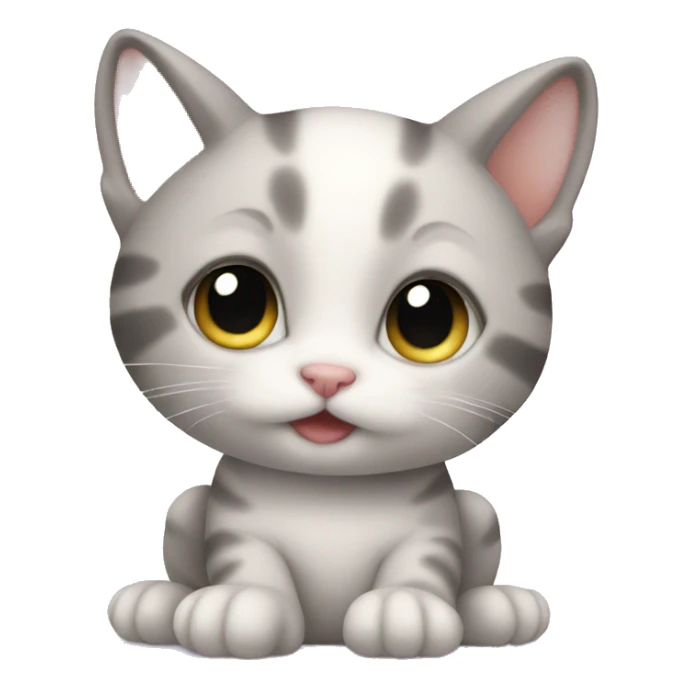 baby cat  sticker