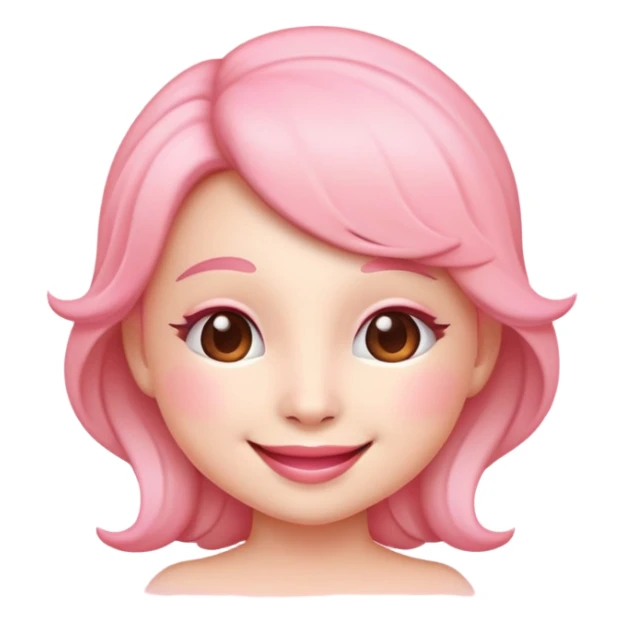 cute pink coquette ios emoji sticker