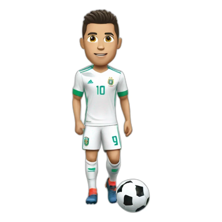 Cristiano Ronaldo coupe du monde sticker