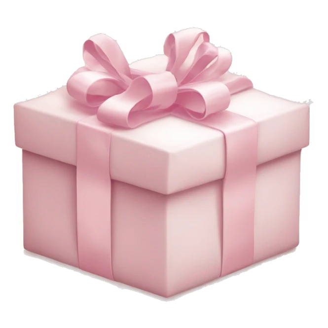 Light pink Christmas gifts under a white Christmas tree  sticker