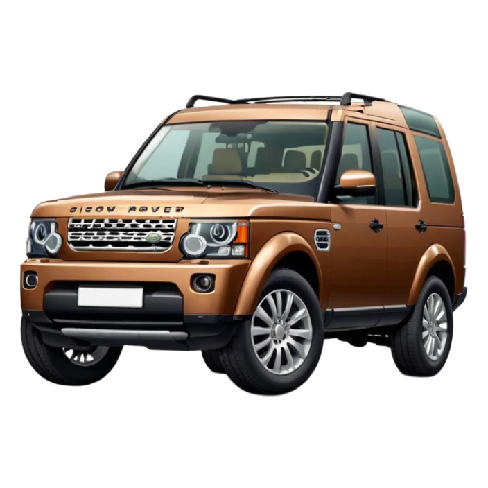 Brown Land Rover Discovery
Apple emoji style. sticker