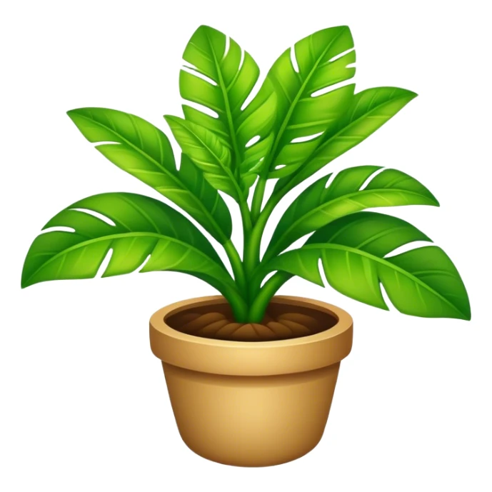 hawaiian plant sticker