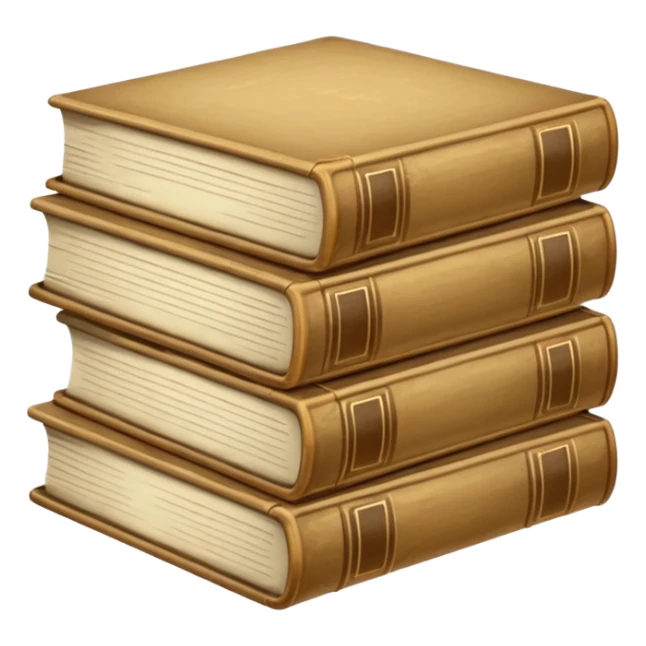 A cloud of beige books sticker