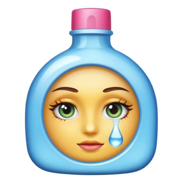 eye makeup remover, Learn the style of Apple’s iOS system emojis and convert the entire object from the photo into a 3D avatar in that style. Imitate the shape, colors, textures, and characteristic details of the object.  sticker