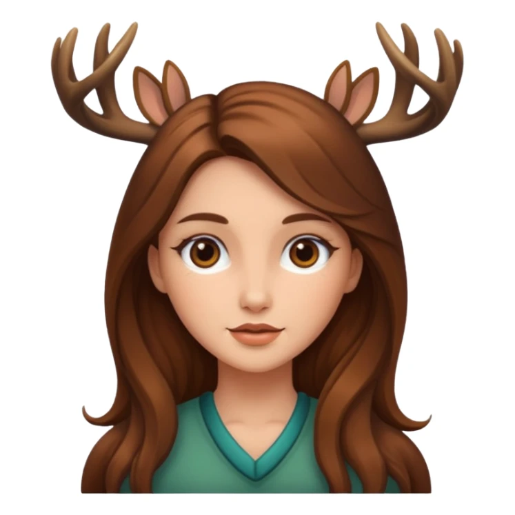 Women of the deer sticker